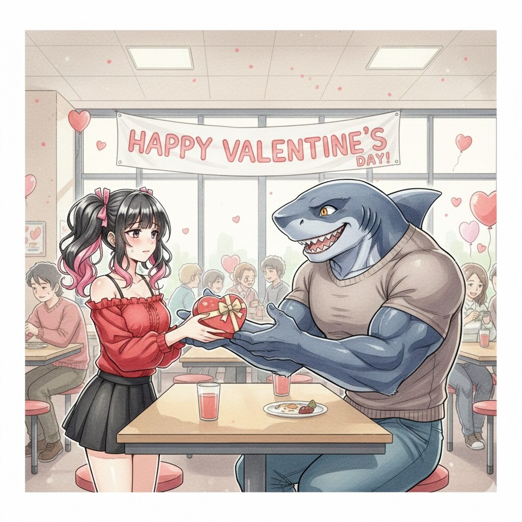 自カプ+バレンタイン