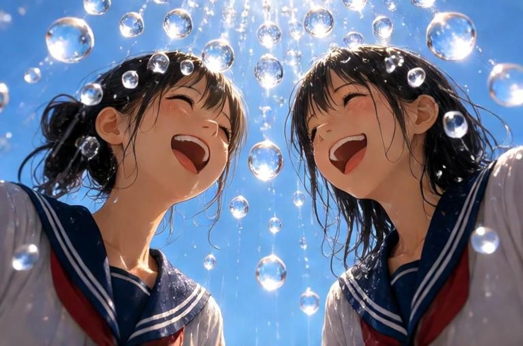 ３　太陽がいっぱい　水遊び