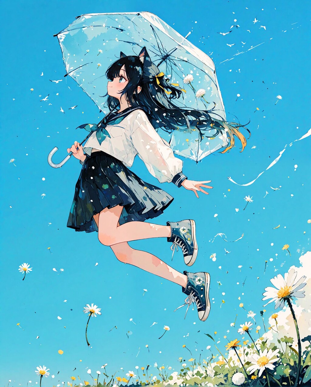 雨上がりの少女