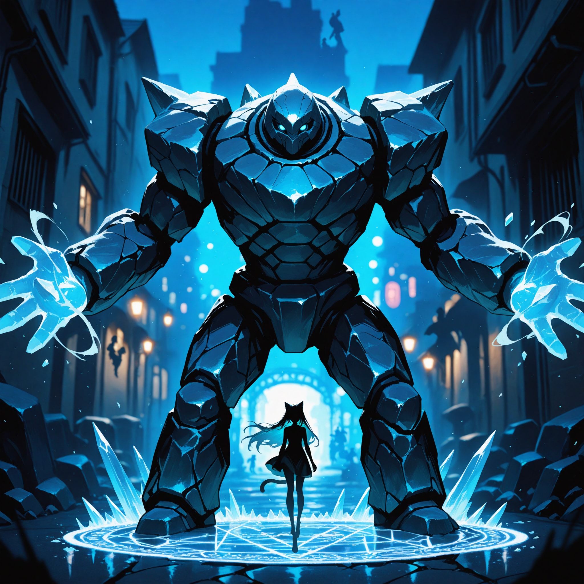 召喚術師に追い詰められてしまった | の人気AIイラスト・グラビア