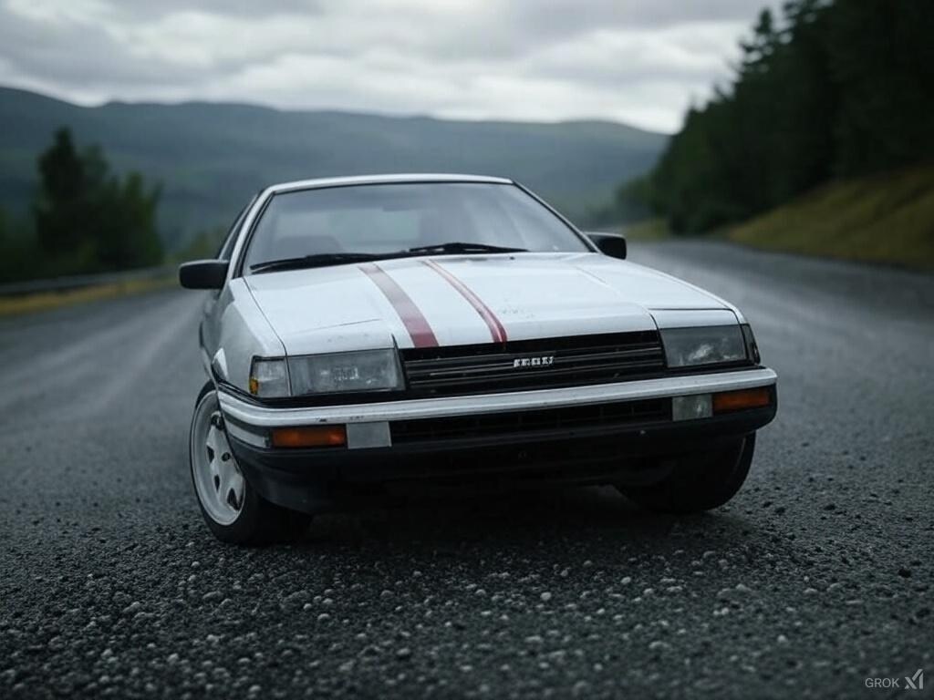 トヨタAE86  Grok3版