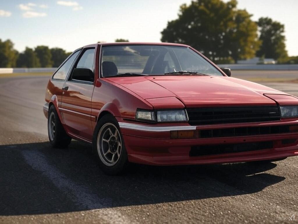 トヨタAE86  Grok3版