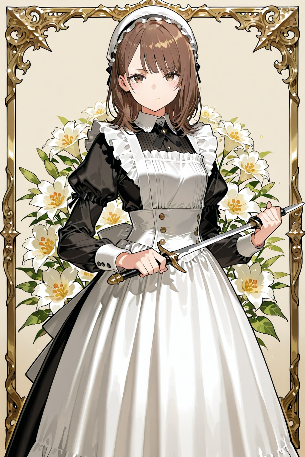 メイドさん１１６（マリア） | の人気AIイラスト・グラビア