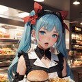 ハンバーガーを食べ 8枚目