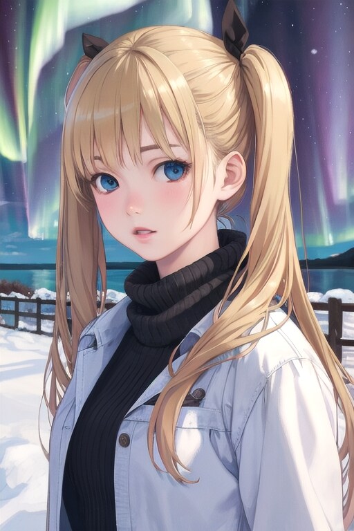 冬の夜空.3 | の人気AIイラスト・グラビア