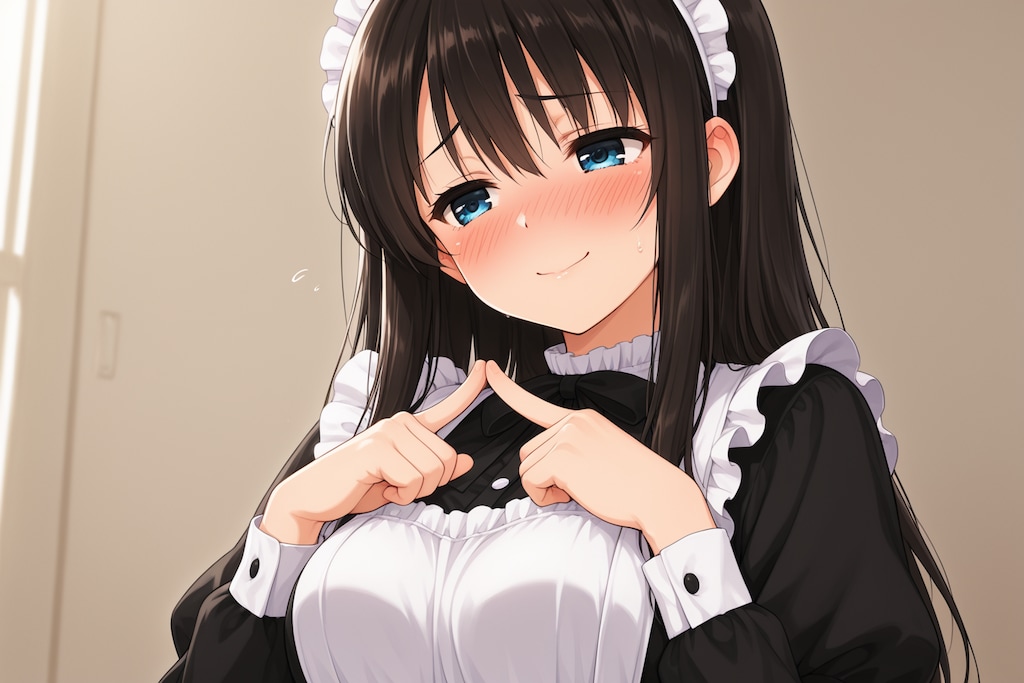 照れやメイド