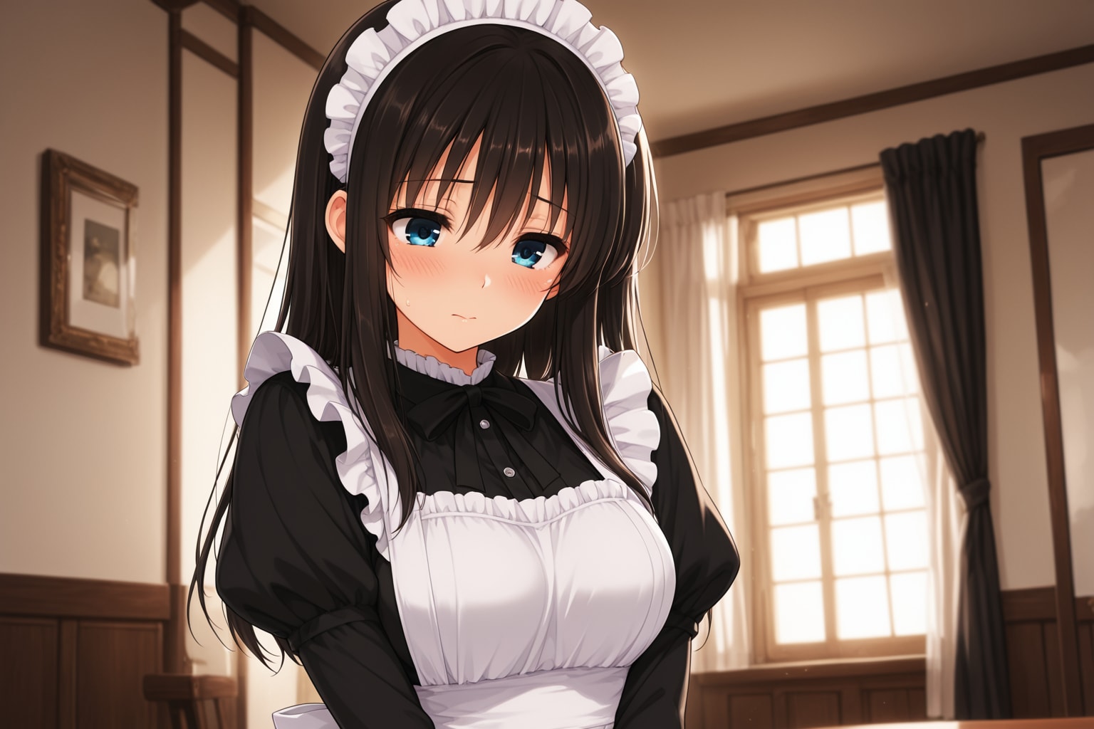 照れやメイド | の人気AIイラスト・グラビア