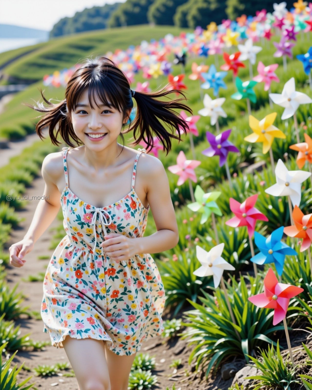 走るツインテ beauty-711