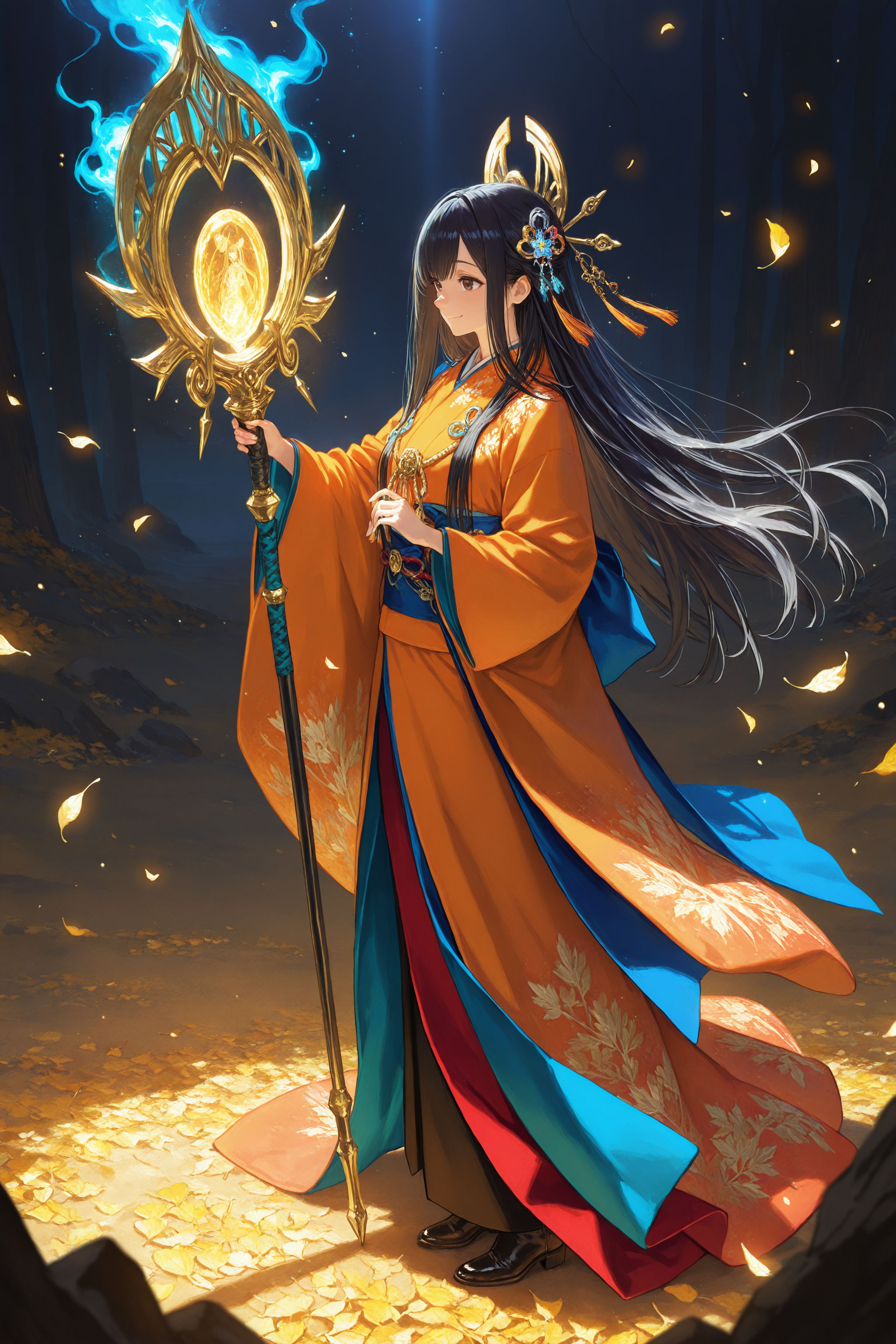 異世界の女神さま（クシナダヒメさん）お仕事Ver | の人気AIイラスト・グラビア