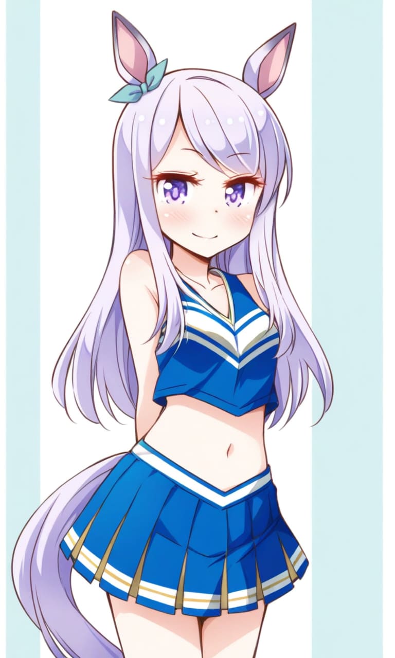 メジロマックイーン チアガール | の人気AIイラスト・グラビア