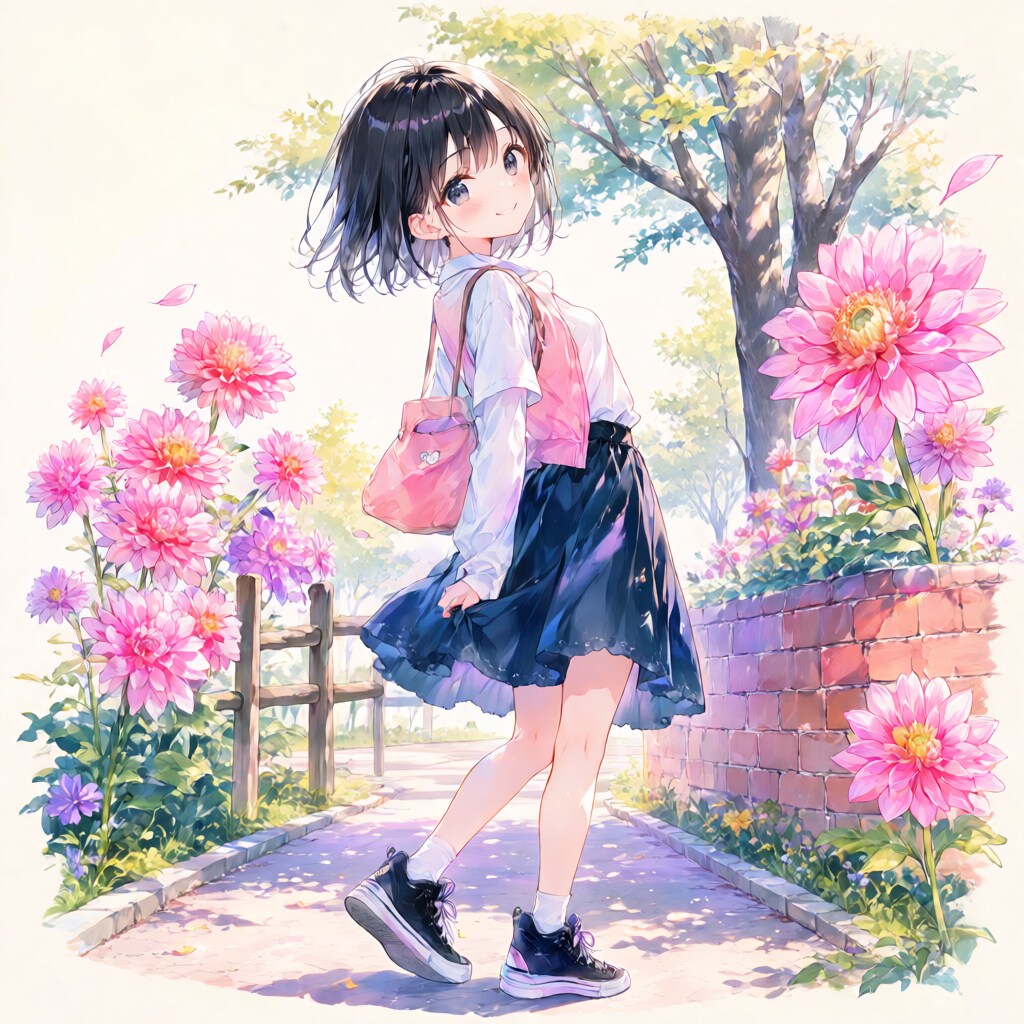 ダリア | の人気AIイラスト・グラビア