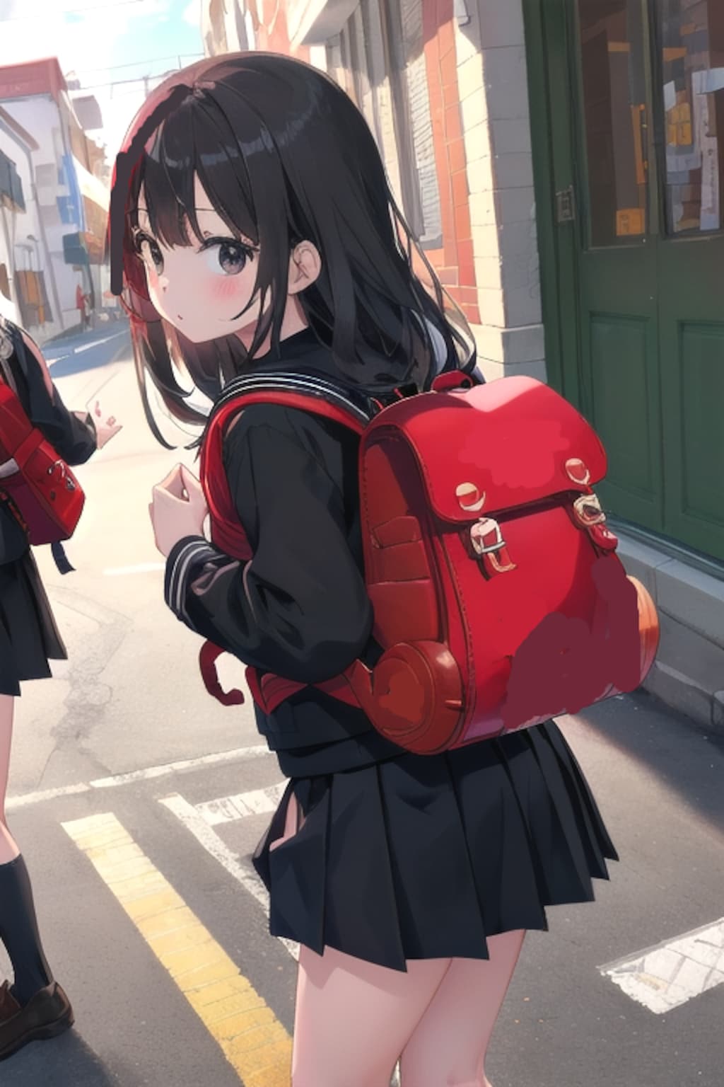 国立大附属小学校の冬服を生成しよう