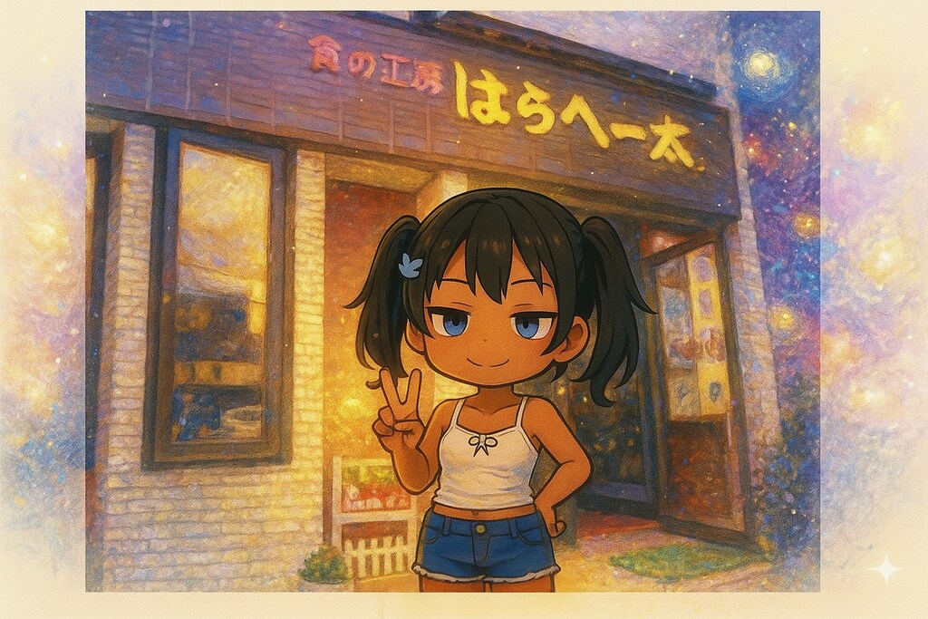【こなつちゃん】はらへー太に来た、こなつちゃん