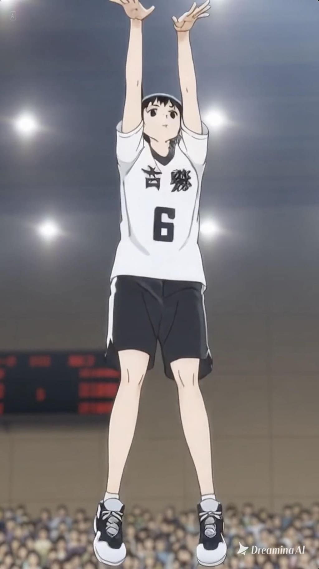 女バスのジャンプシュート379