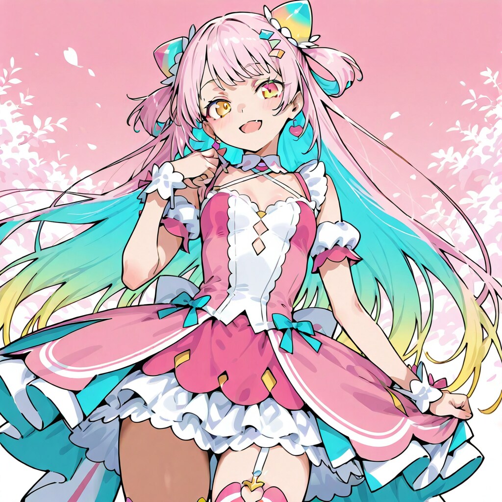 spring color girly fashion | の人気AIイラスト・グラビア