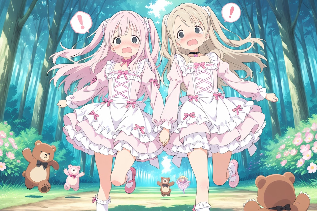 【舞ちゃんと熊】第１話　舞ちゃん熊さんと出会う