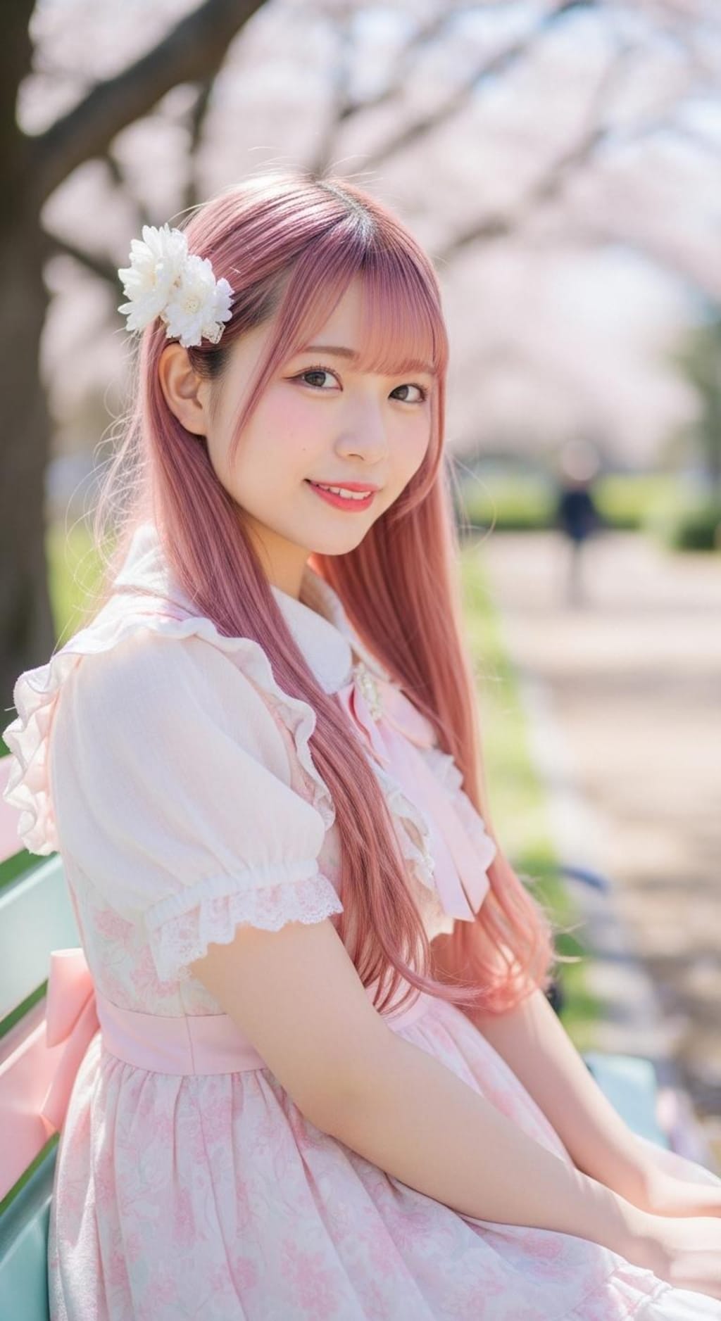 ピンクチャーム001《ガーリーワンピース》