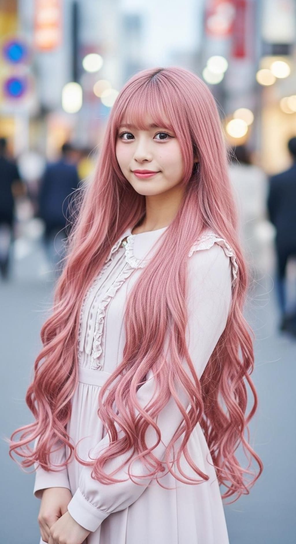 ピンクチャーム001《ガーリーワンピース》