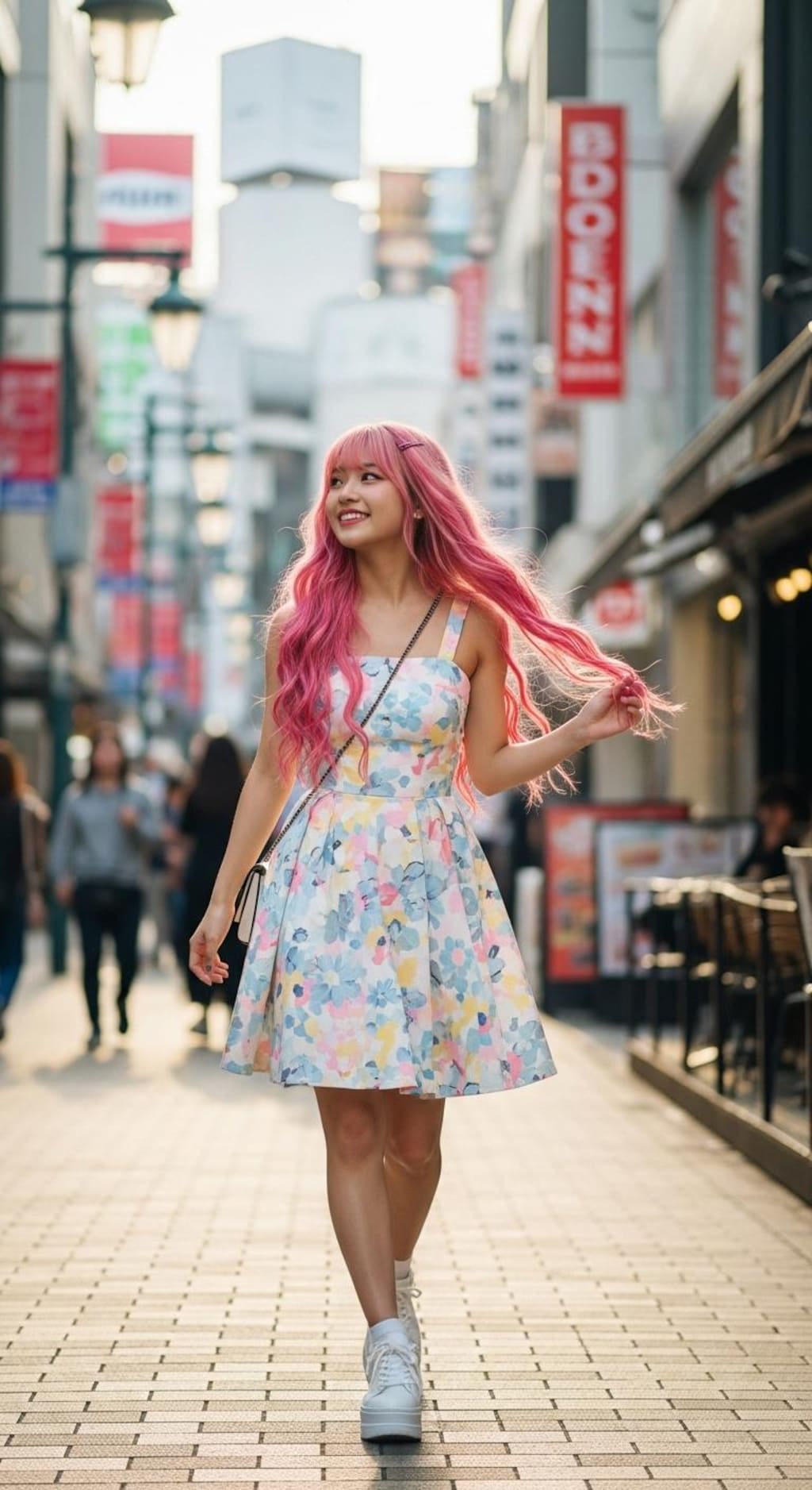 ピンクチャーム001《ガーリーワンピース》