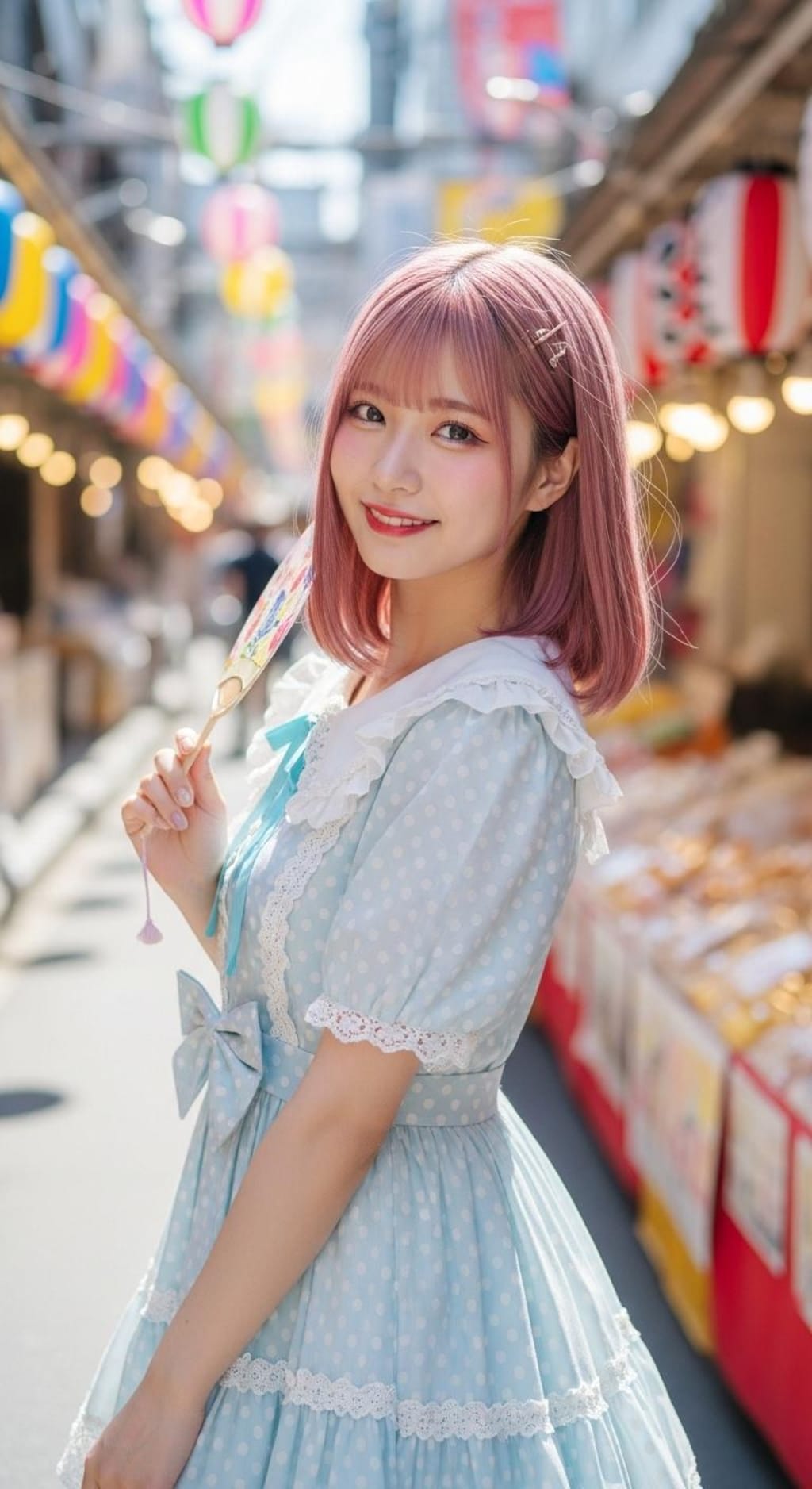 ピンクチャーム001《ガーリーワンピース》