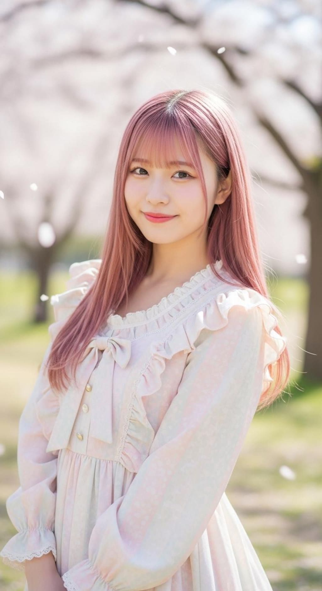 ピンクチャーム001《ガーリーワンピース》