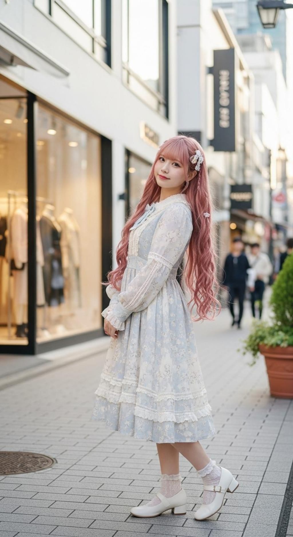 ピンクチャーム001《ガーリーワンピース》