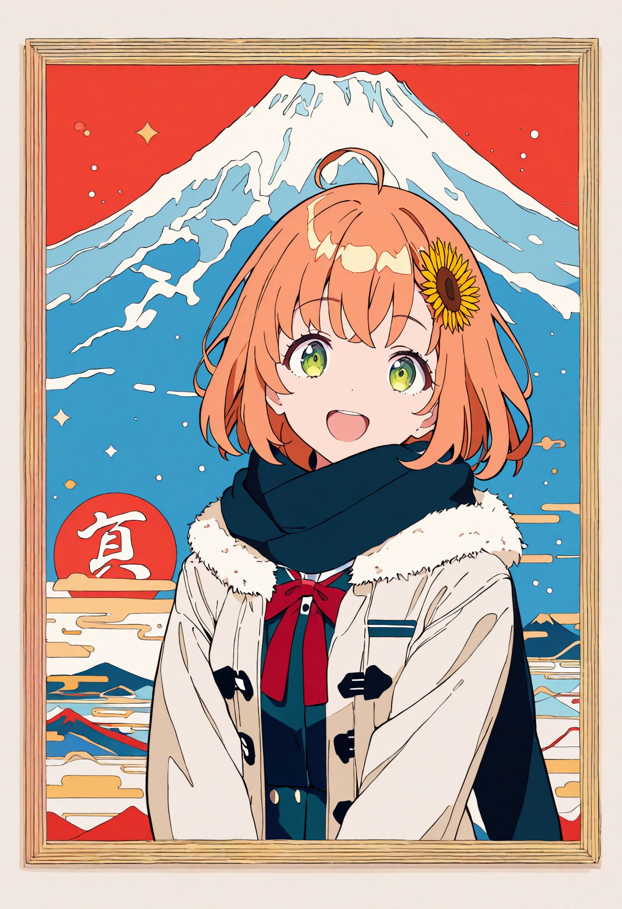 謹賀新年 - 本間ひまわり / にじさんじ | の人気AIイラスト・グラビア