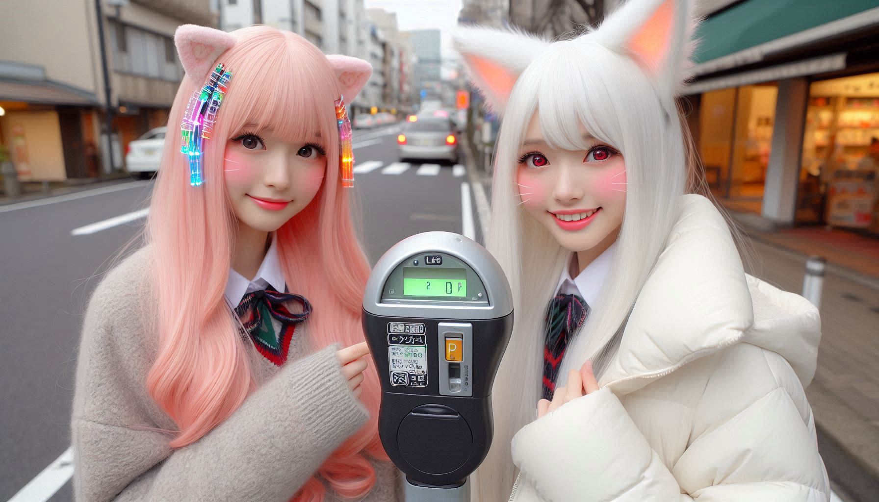 パーキングメーターの日 | の人気AIイラスト・グラビア