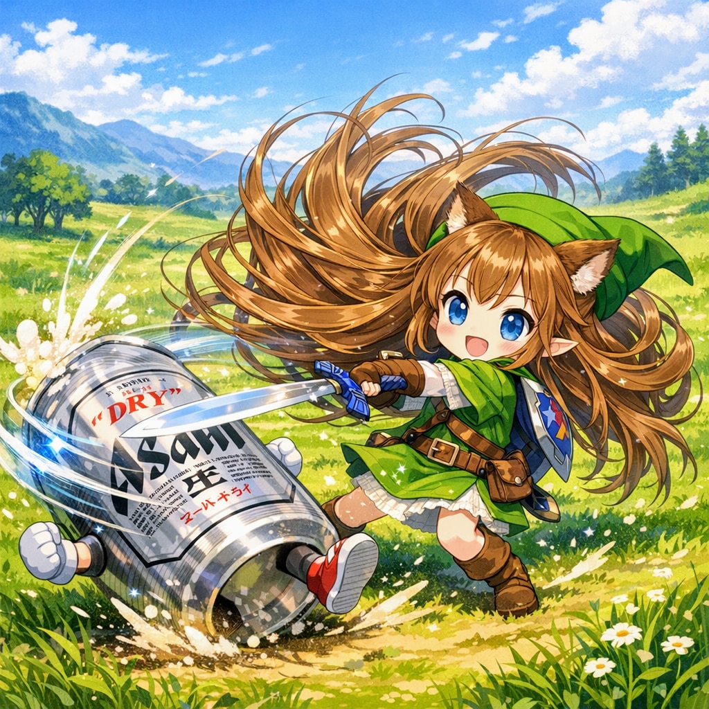 ゼルダの伝説な小さな女の子