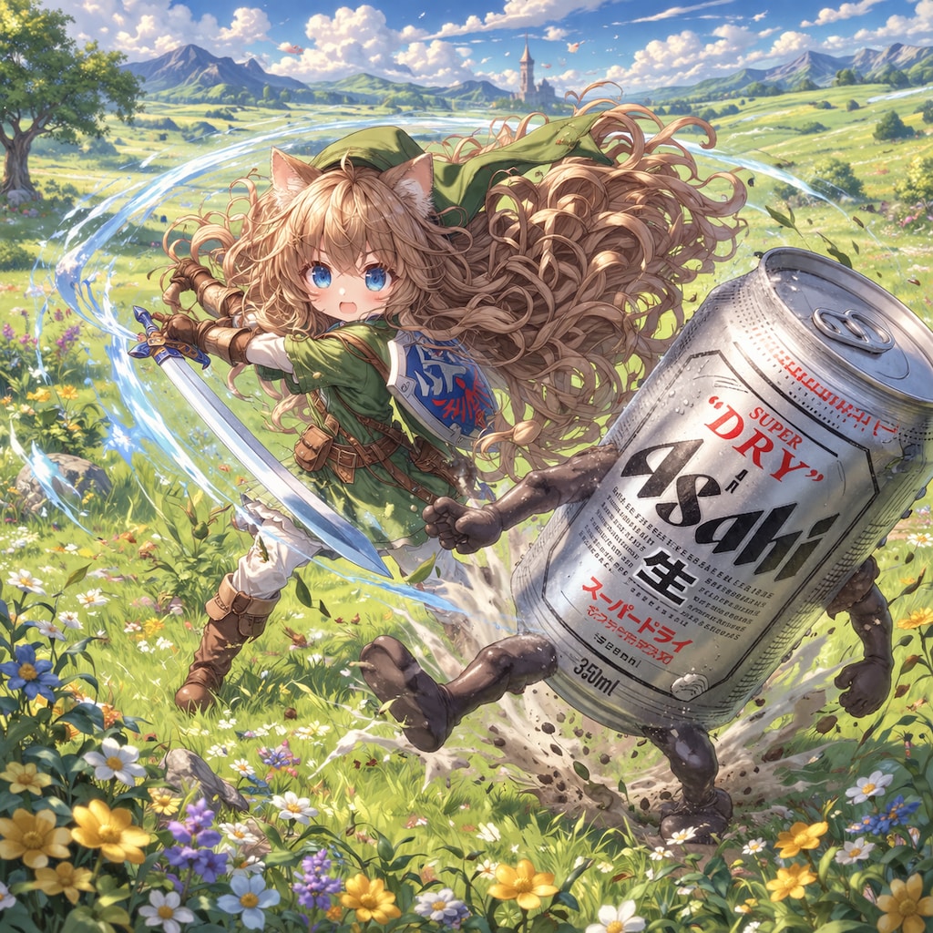 ゼルダの伝説な小さな女の子