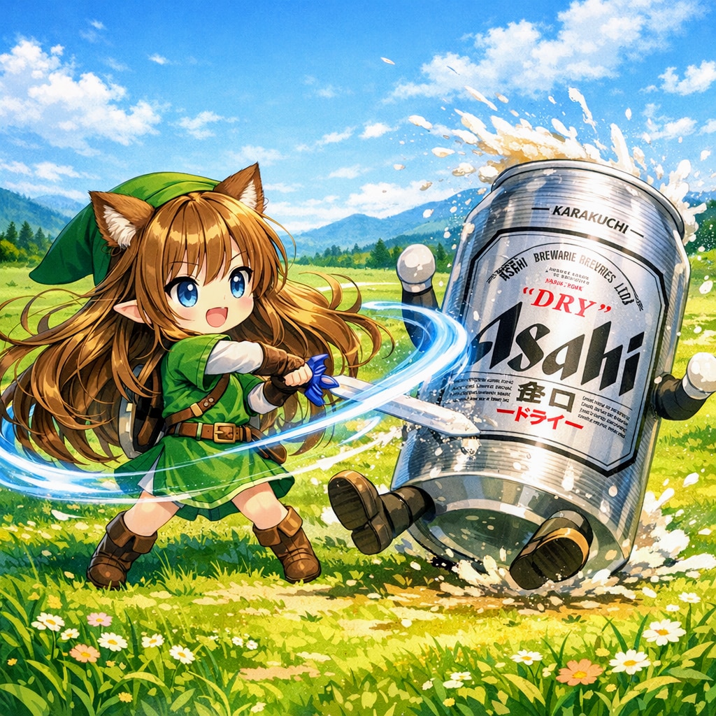 ゼルダの伝説な小さな女の子