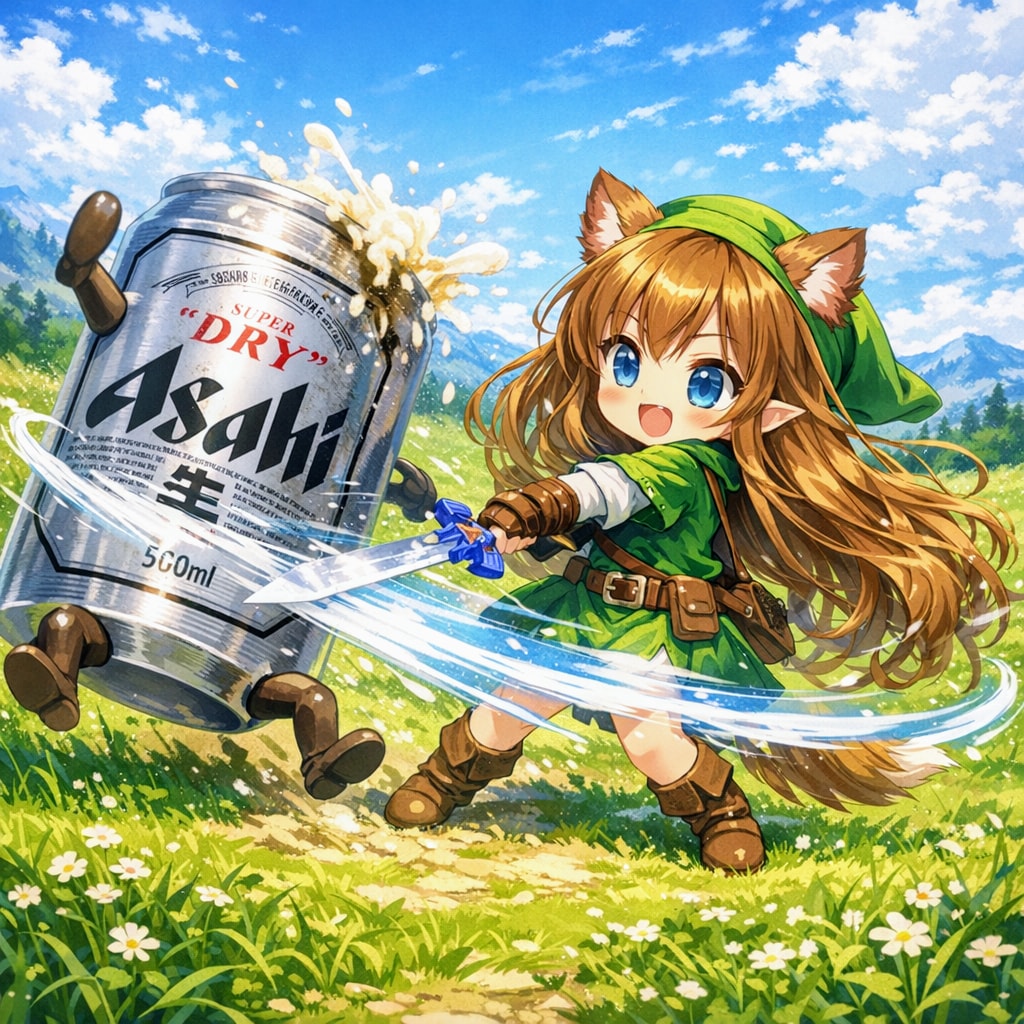 ゼルダの伝説な小さな女の子