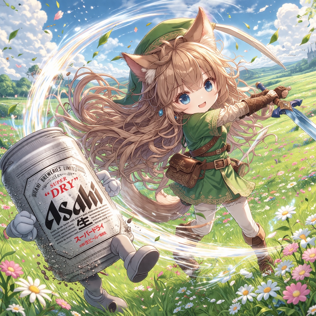 ゼルダの伝説な小さな女の子