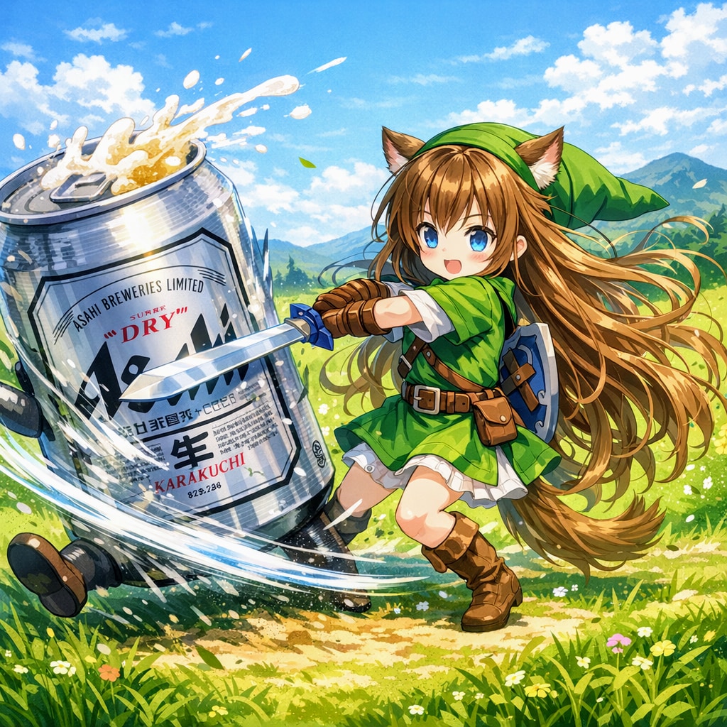 ゼルダの伝説な小さな女の子