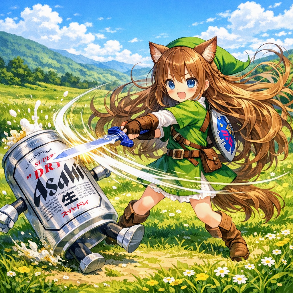 ゼルダの伝説な小さな女の子