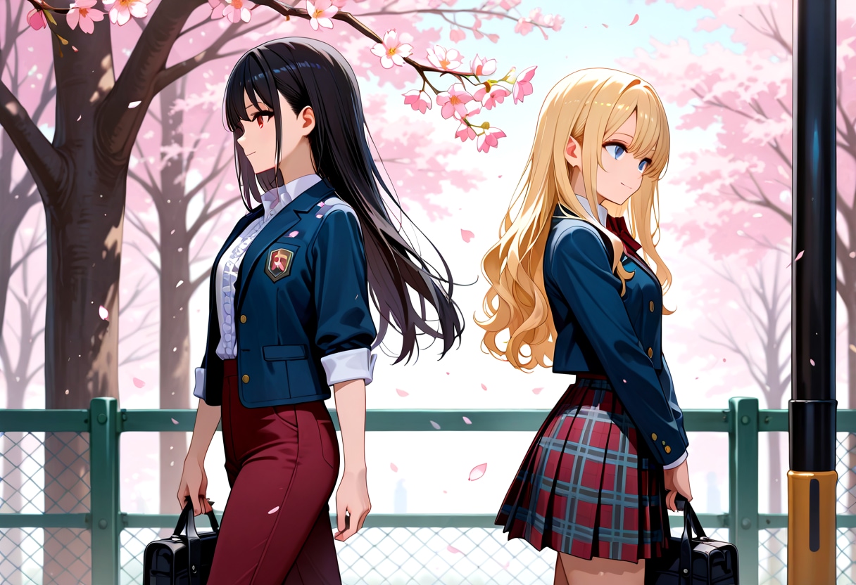 はじまりと出逢いの季節 | の人気AIイラスト・グラビア