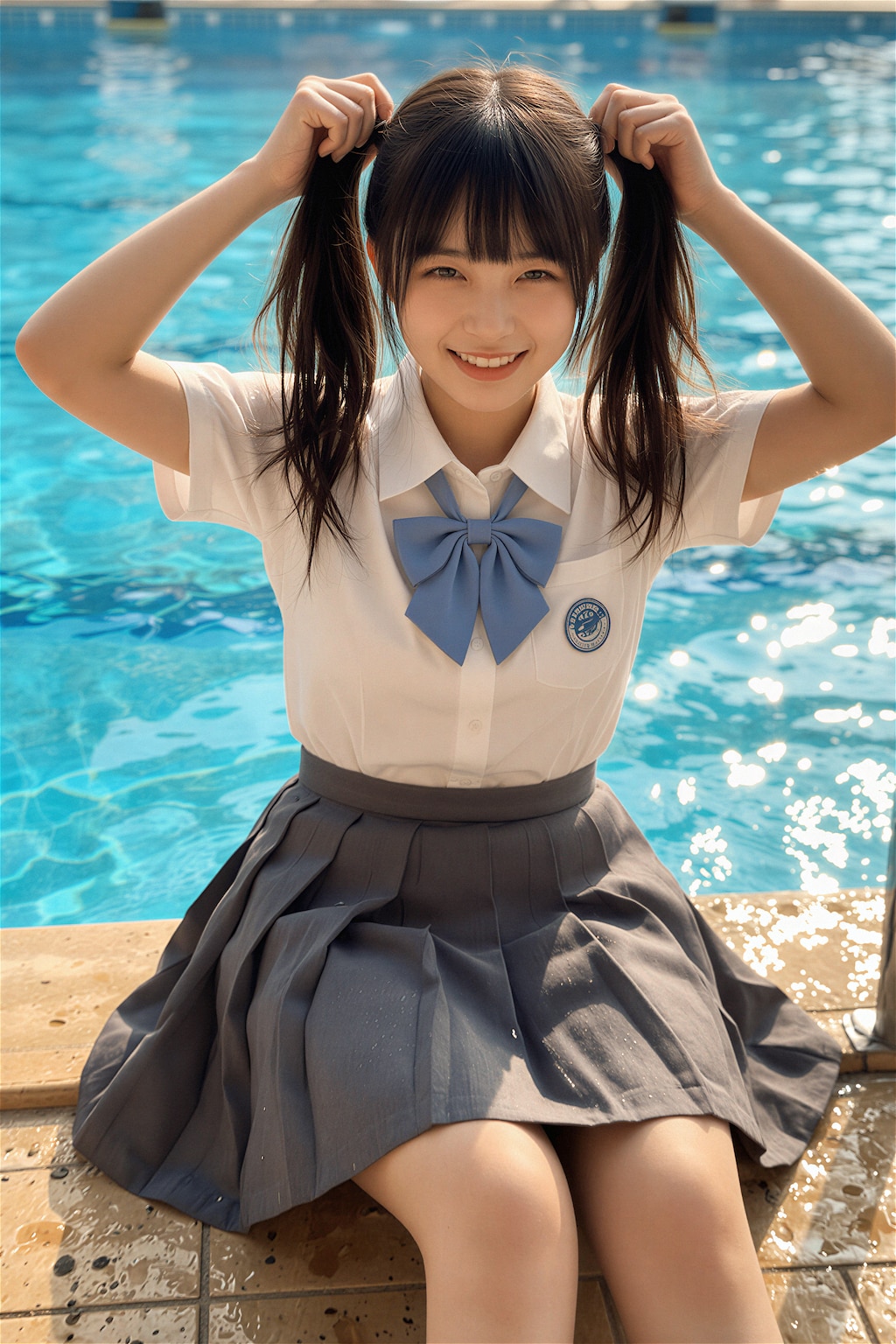 手ツインテ