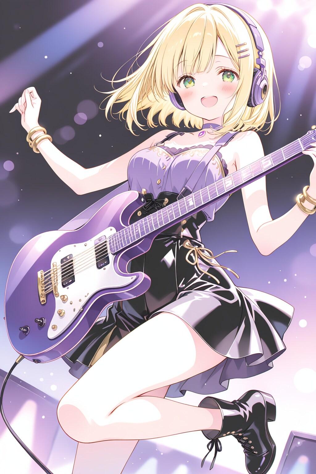 PUNKロックなボブカット千鶴ちゃん | の人気AIイラスト・グラビア