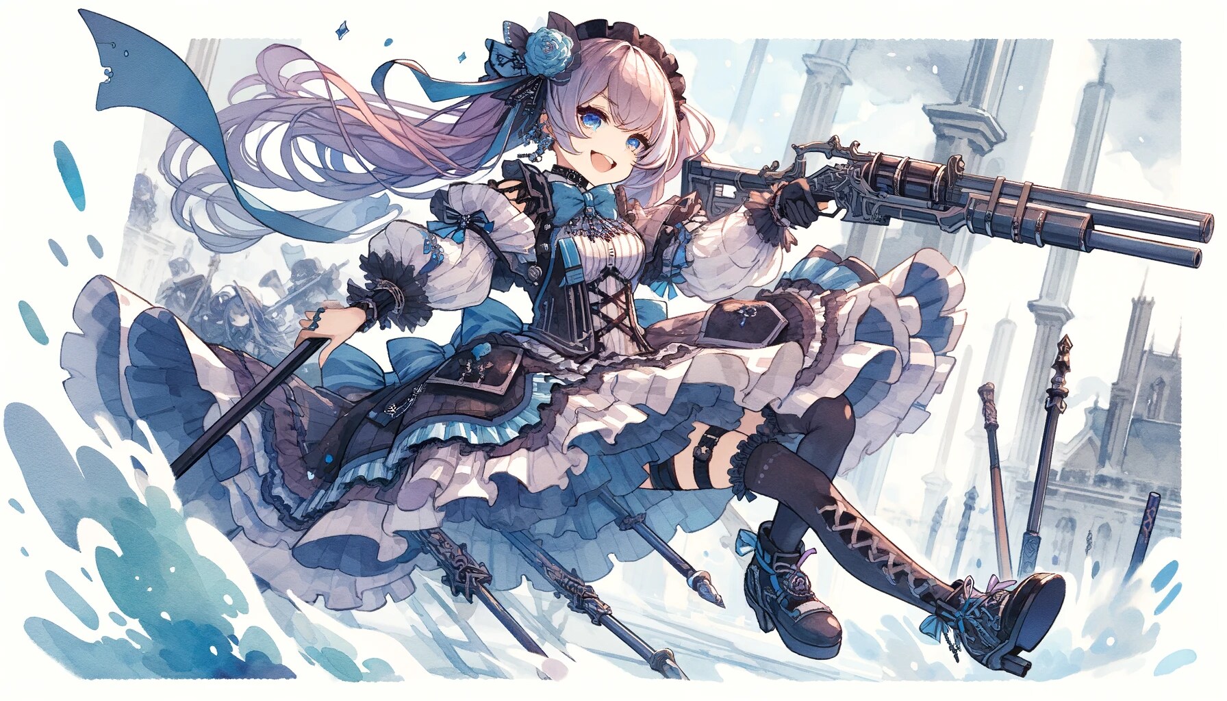 暴れますわよ～