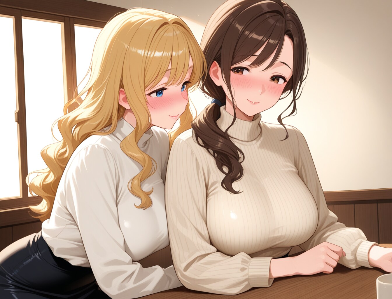 うちの百合カップル 澄香×エマ