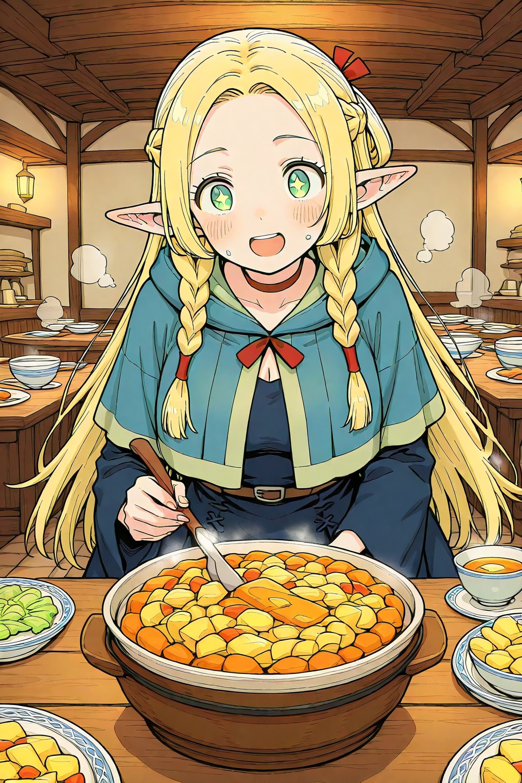 マルシル飯 | の人気AIイラスト・グラビア