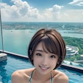 インフィニティプールのれなちゃん 6枚目
