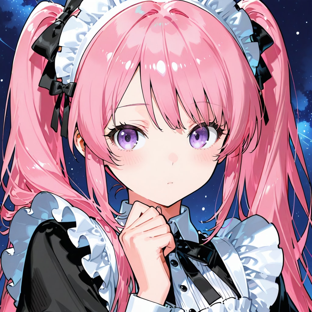 ピンクツインメイドさん