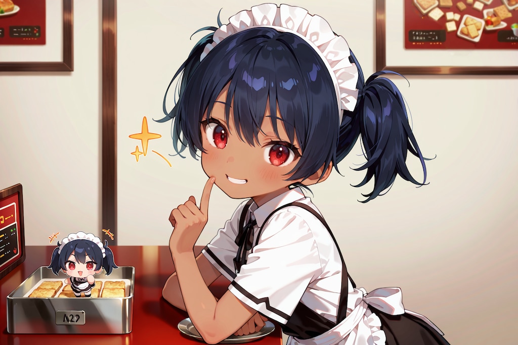 ちびキャラウェイトレスさん YC18