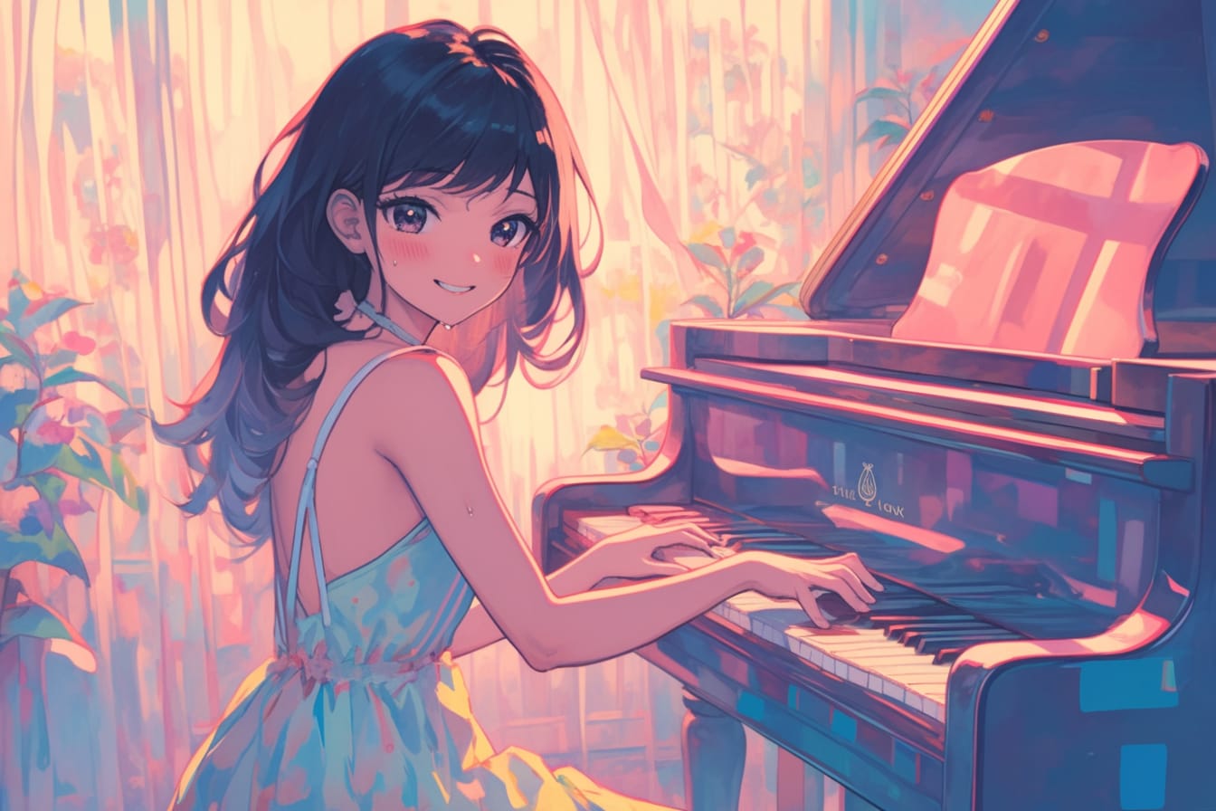 ピアノ少女🎹✨21