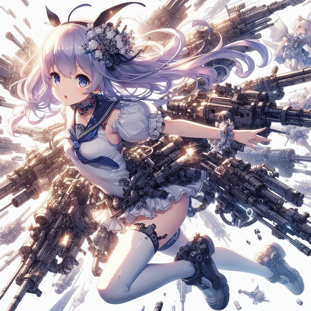 Dalleにロボット娘を教わってみた②