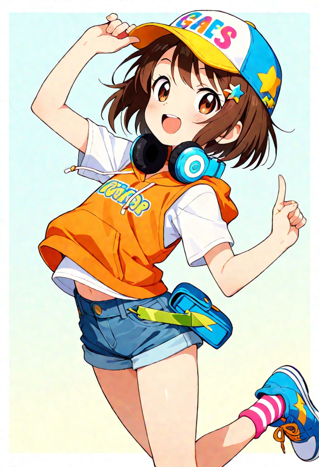 コフィちゃんのヘッドフォン