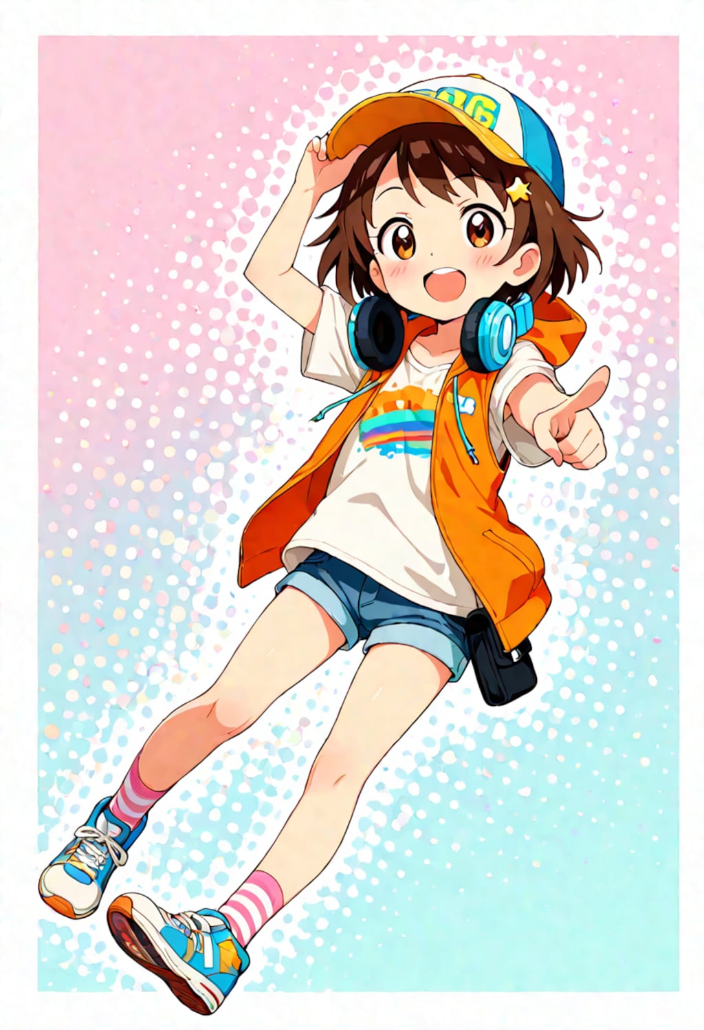 コフィちゃんのヘッドフォン