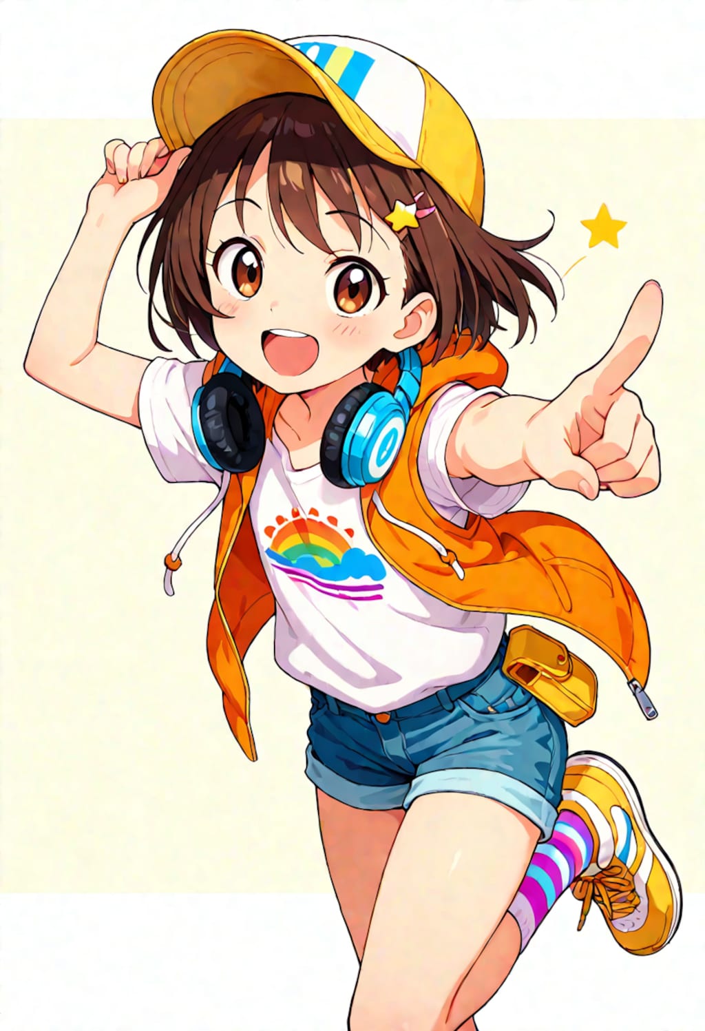 コフィちゃんのヘッドフォン