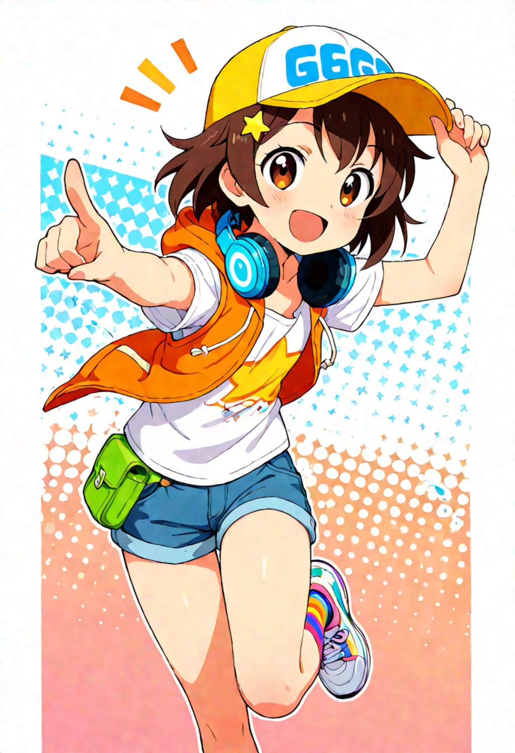 コフィちゃんのヘッドフォン